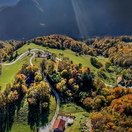 Valley View With Sauna Mrak Slap ob Idrijci