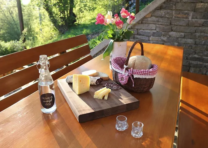 Valley View With Sauna Mrak بيت للعطل Slap ob Idrijci